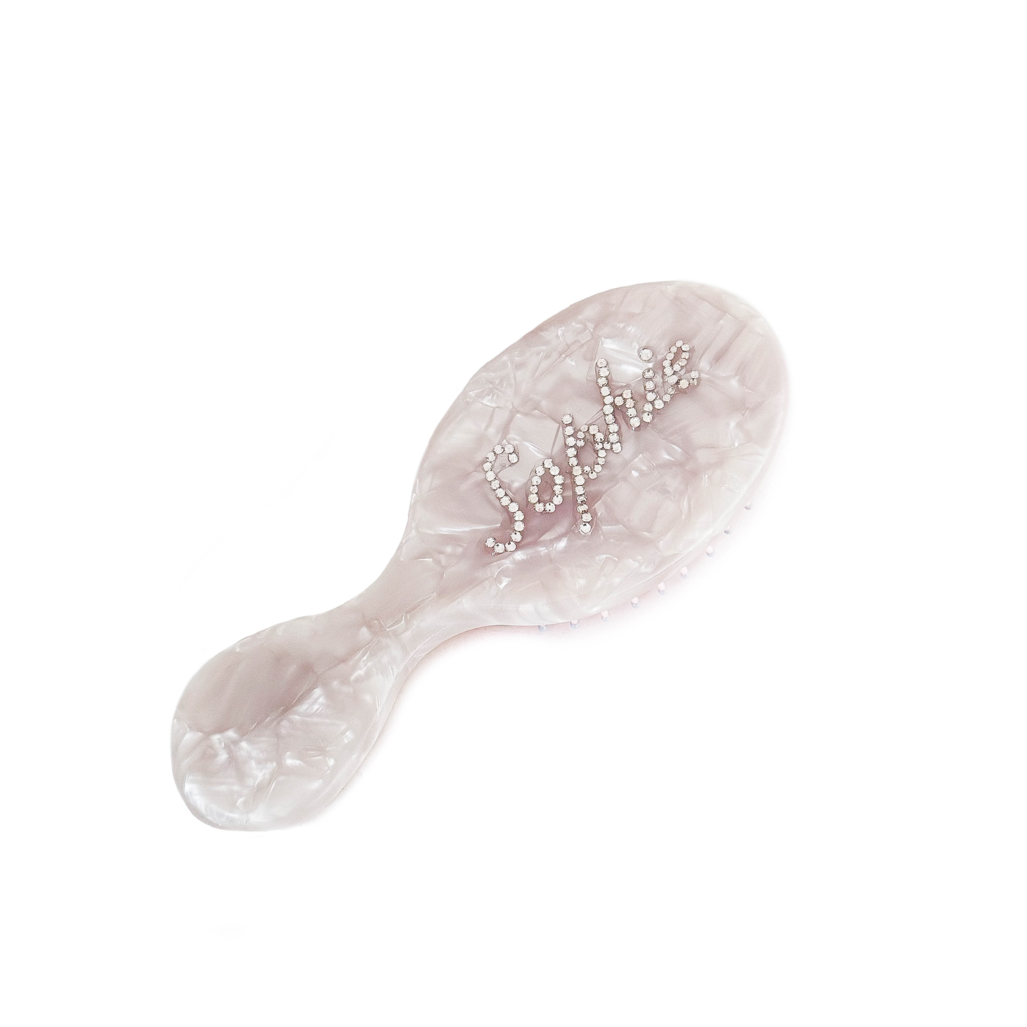 Custom Mini Hair Brush - GLITZ N PIECES