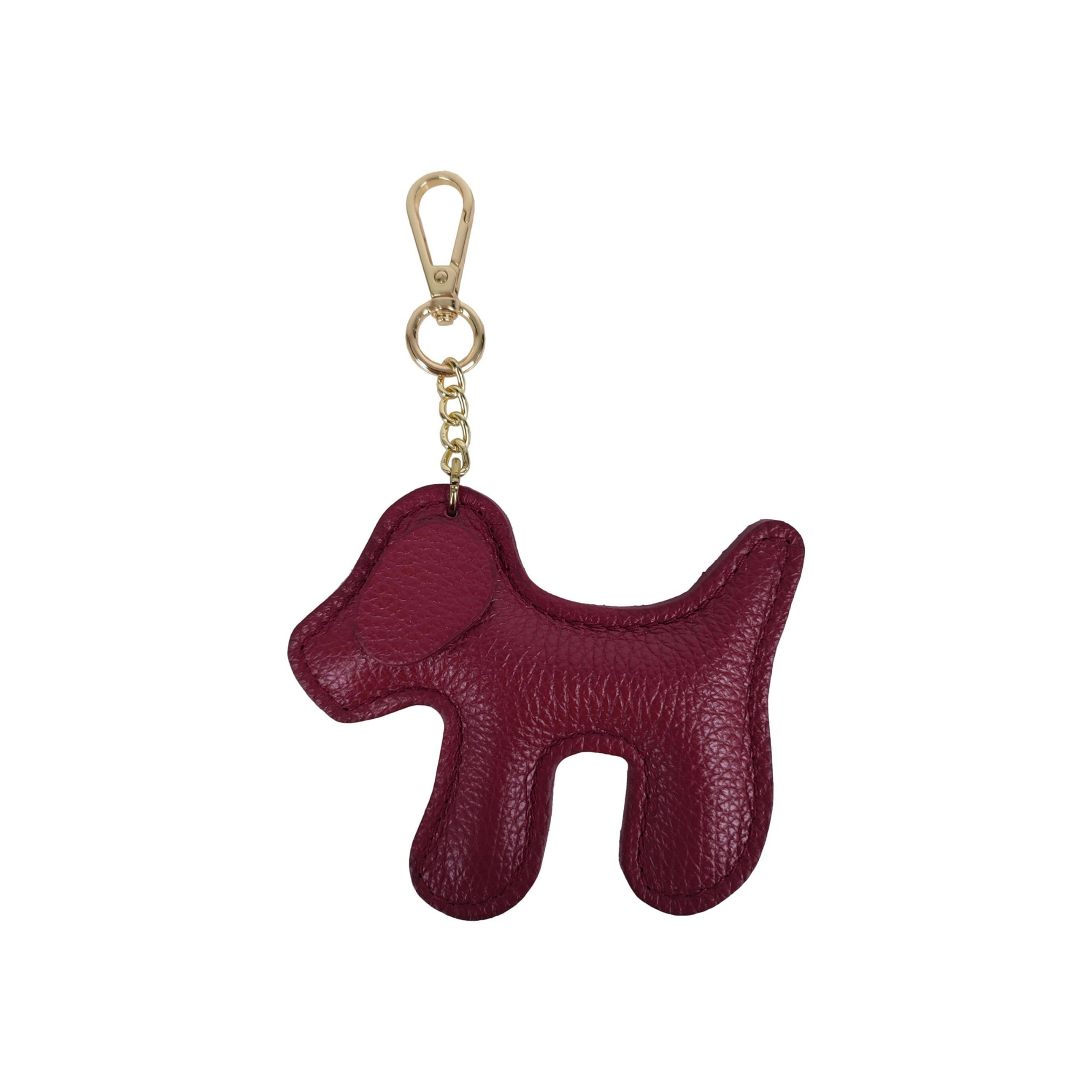 The Leather Dog Bag Charm - GLITZ N PIECES