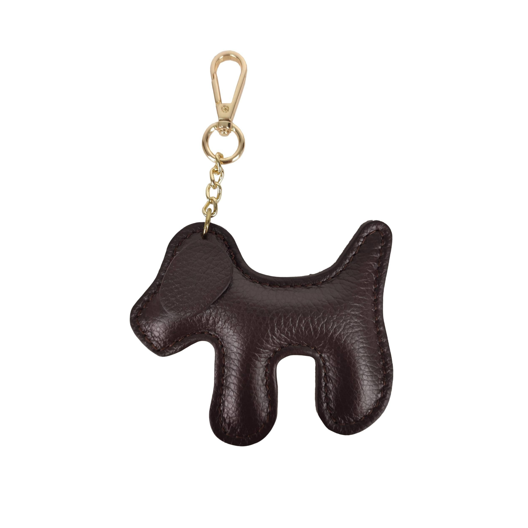 The Leather Dog Bag Charm - GLITZ N PIECES