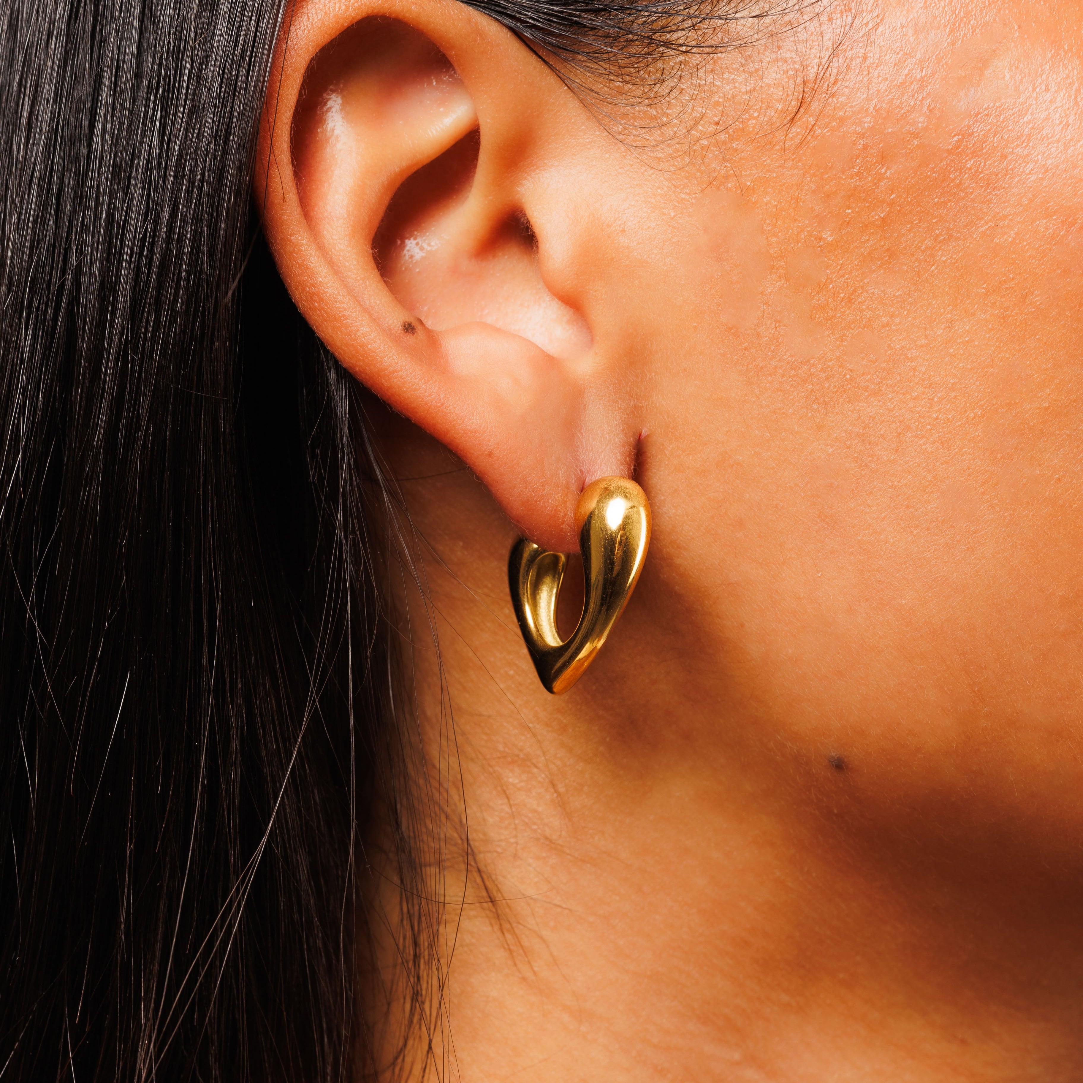 Harper Hoop Earrings - GLITZ N PIECES