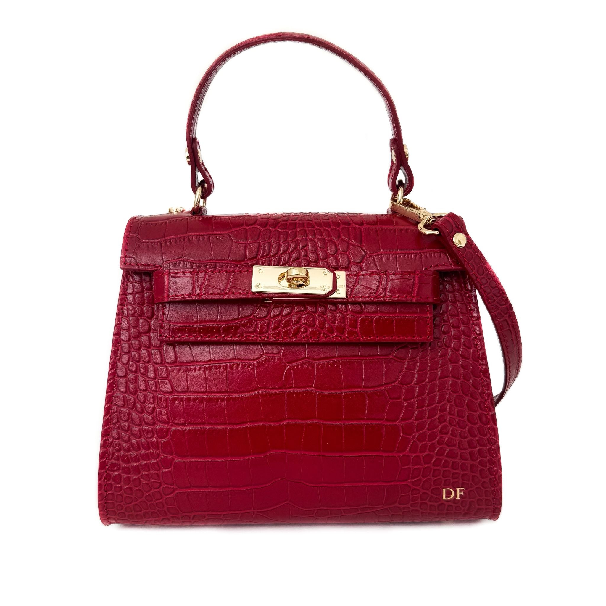 The Kate Bag - Medium Croc - GLITZ N PIECES