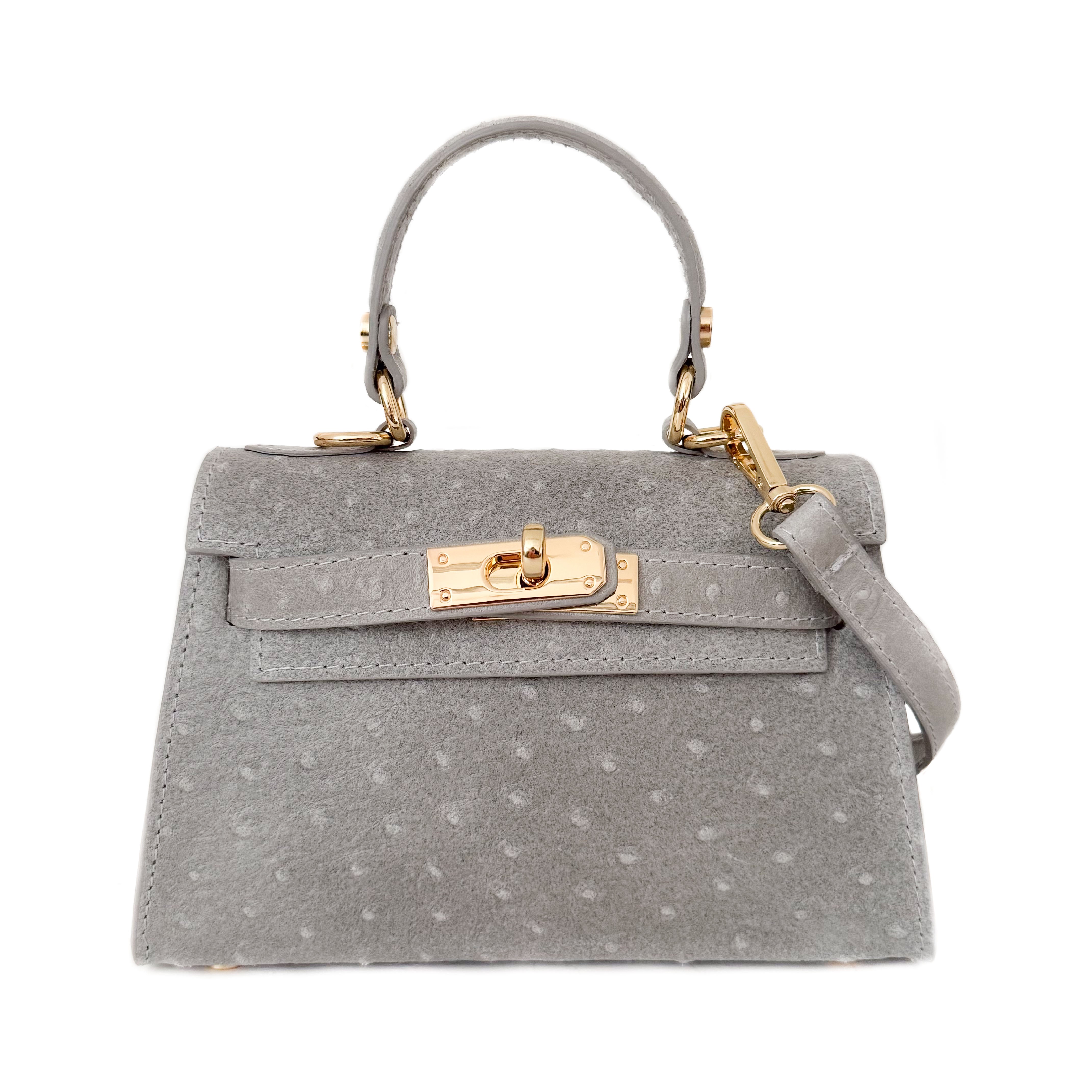 The Kate Bag - Mini Ostrich - GLITZ N PIECES