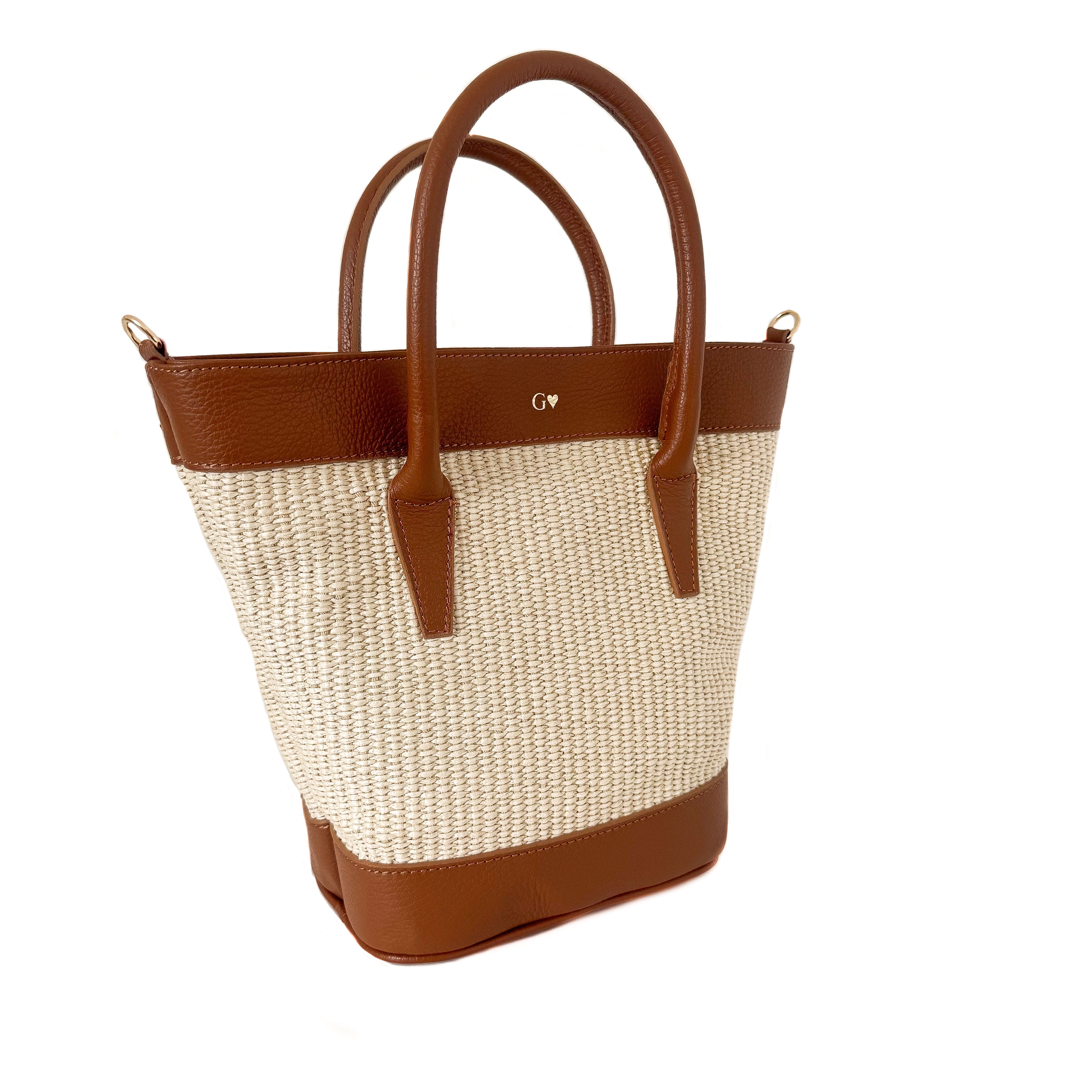 The Soleil Raffia Bucket Bag - GLITZ N PIECES