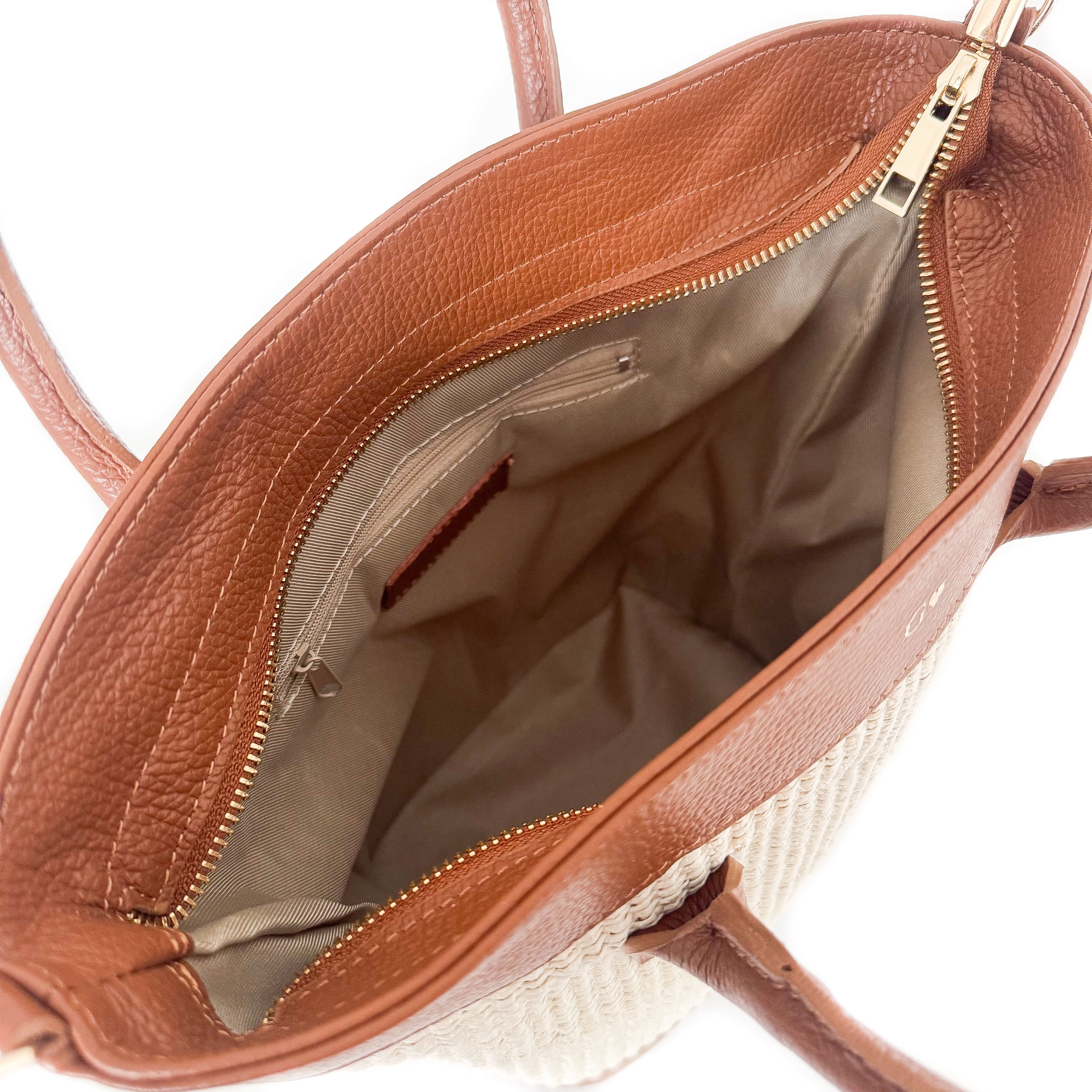 The Soleil Raffia Bucket Bag - GLITZ N PIECES