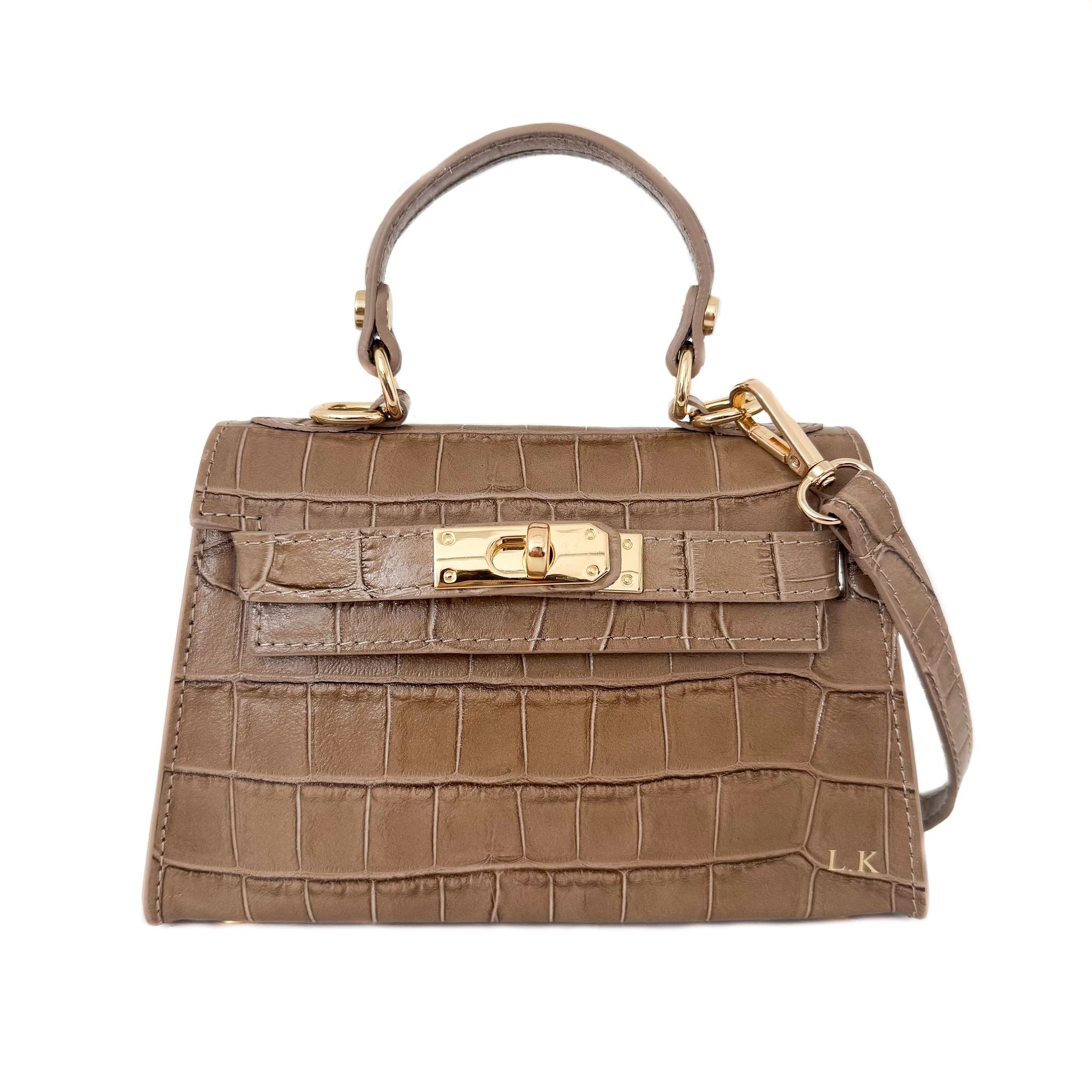 The Kate Bag Croc - GLITZ N PIECES