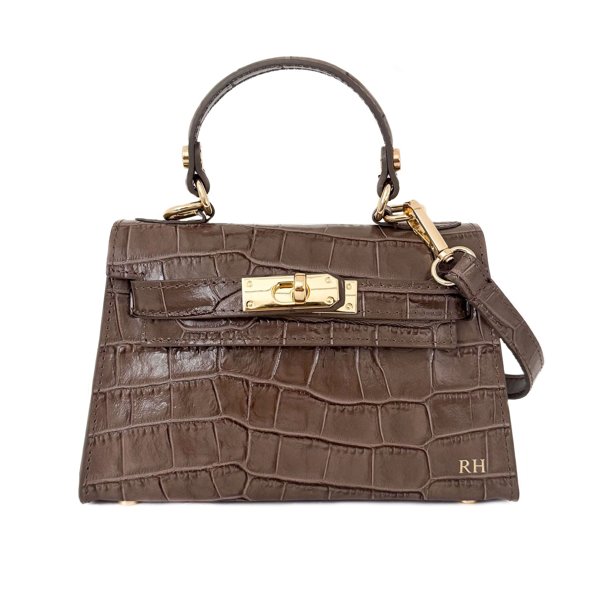 The Kate Bag Croc - GLITZ N PIECES