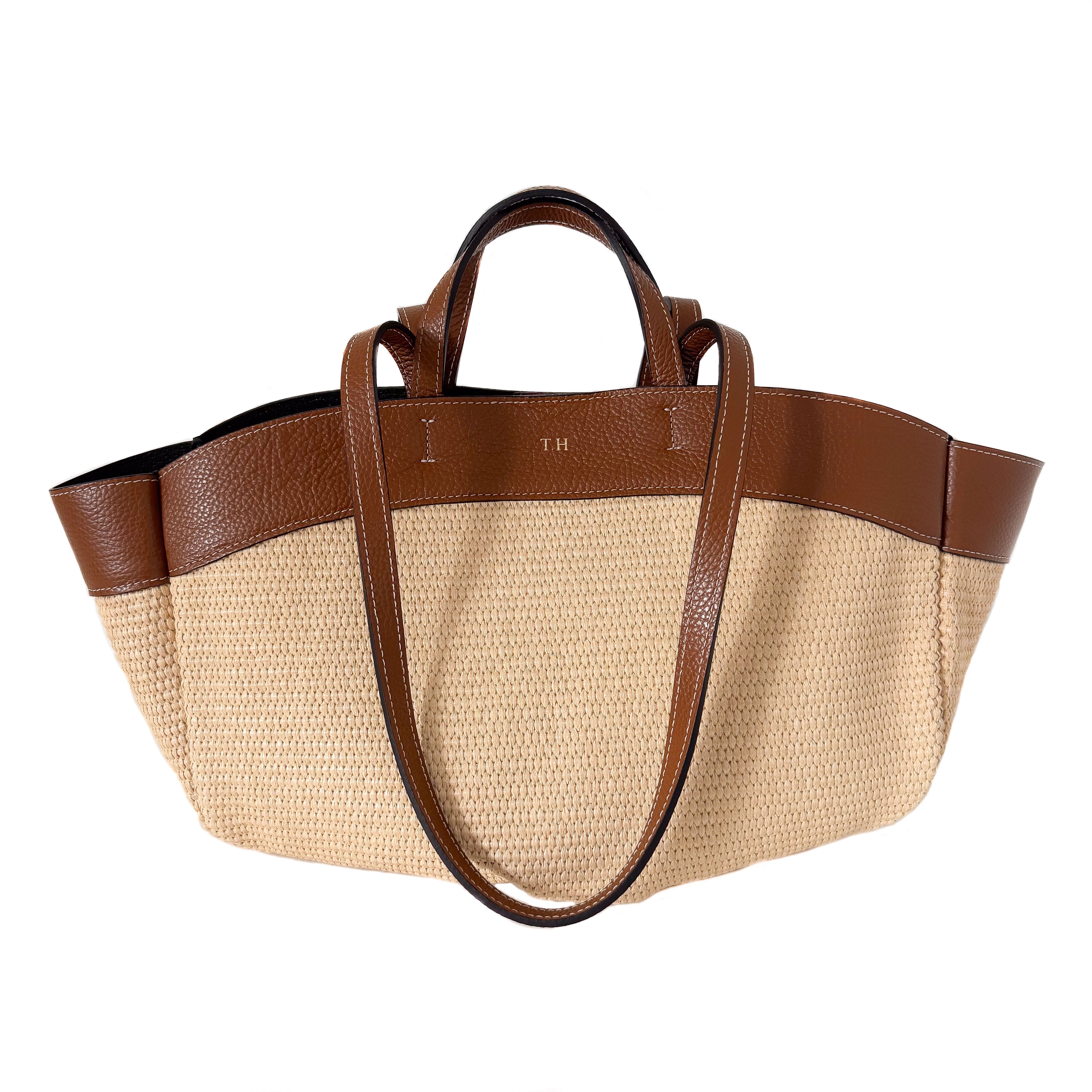 The Soleil Raffia Shopper Bag - GLITZ N PIECES