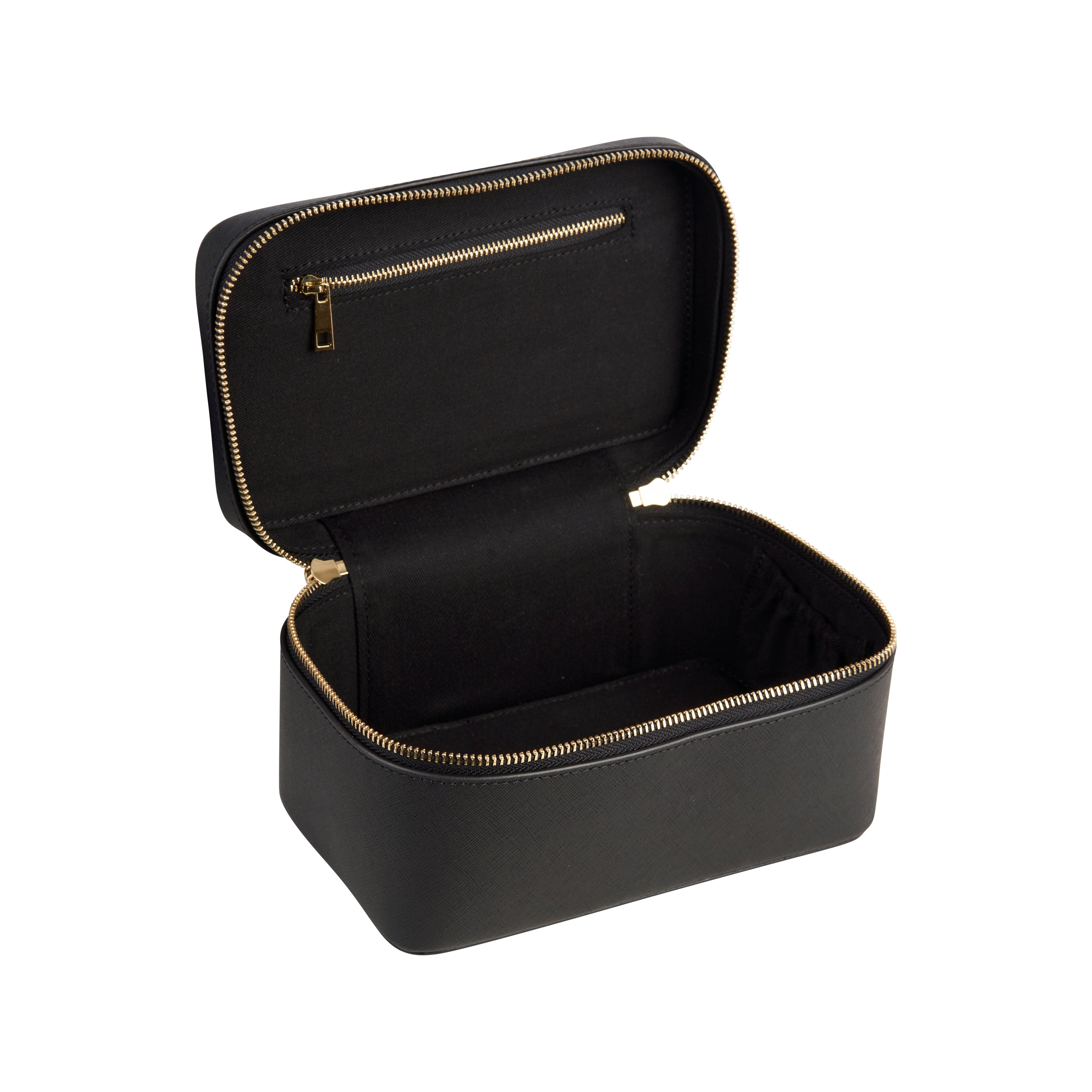 Vanity Case - Black - GLITZ N PIECES