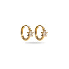 Astra Huggie Hoop Earrings - GLITZ N PIECES