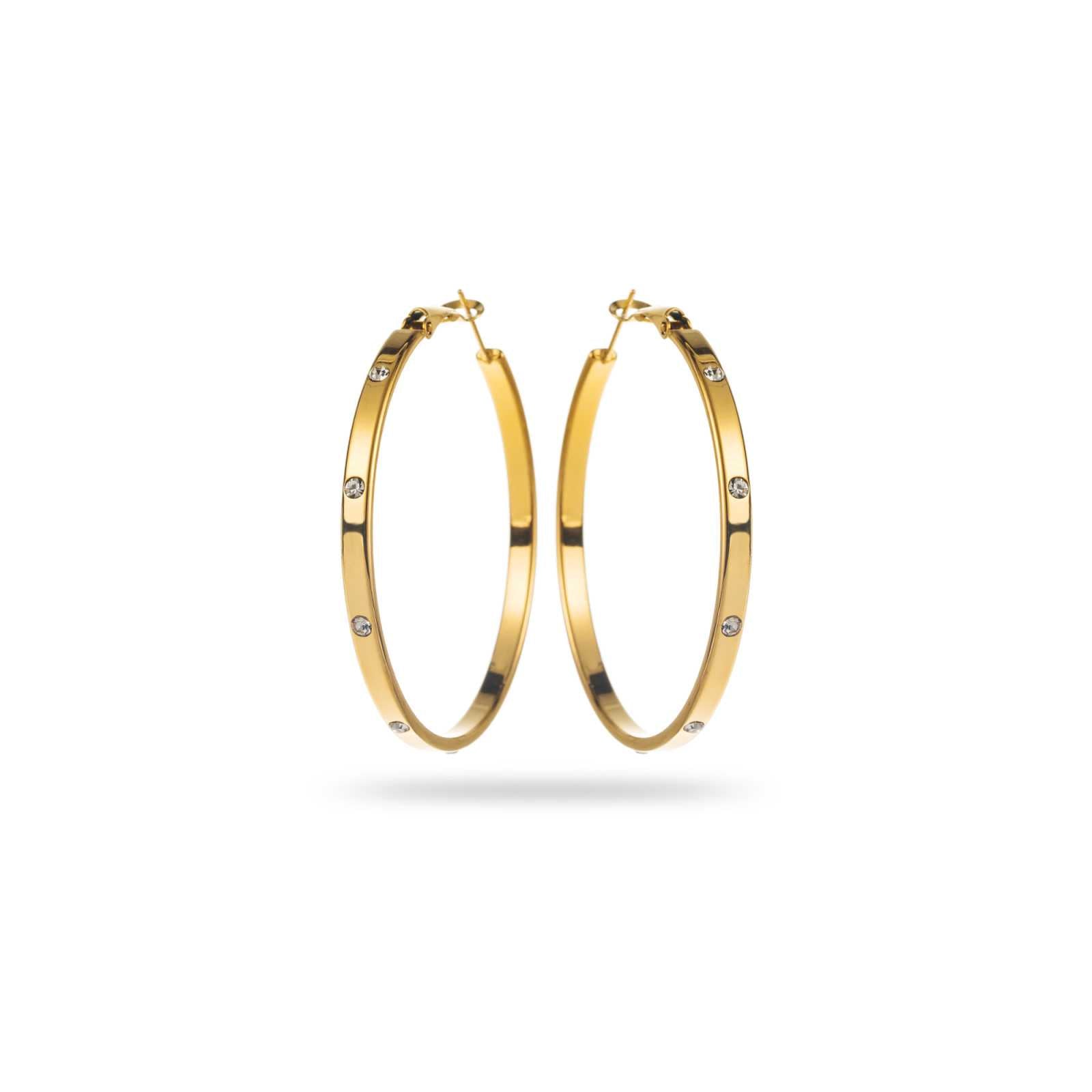 Quinn Hoop Earrings - GLITZ N PIECES