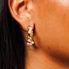 Sophia Hoop Earrings - GLITZ N PIECES