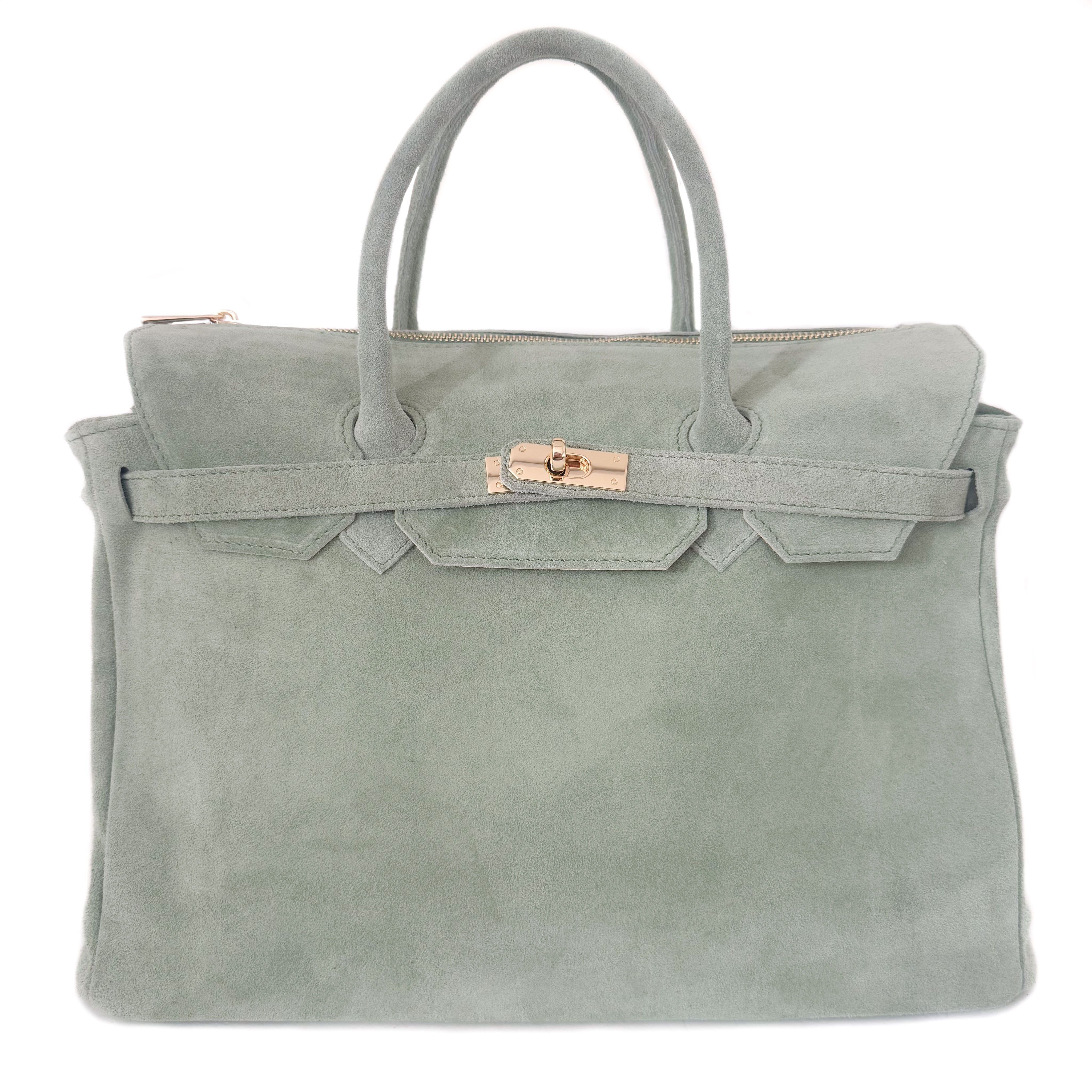 The Charlotte Bag - Large Suede - GLITZ N PIECES