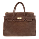 The Charlotte Bag - Large Suede - GLITZ N PIECES