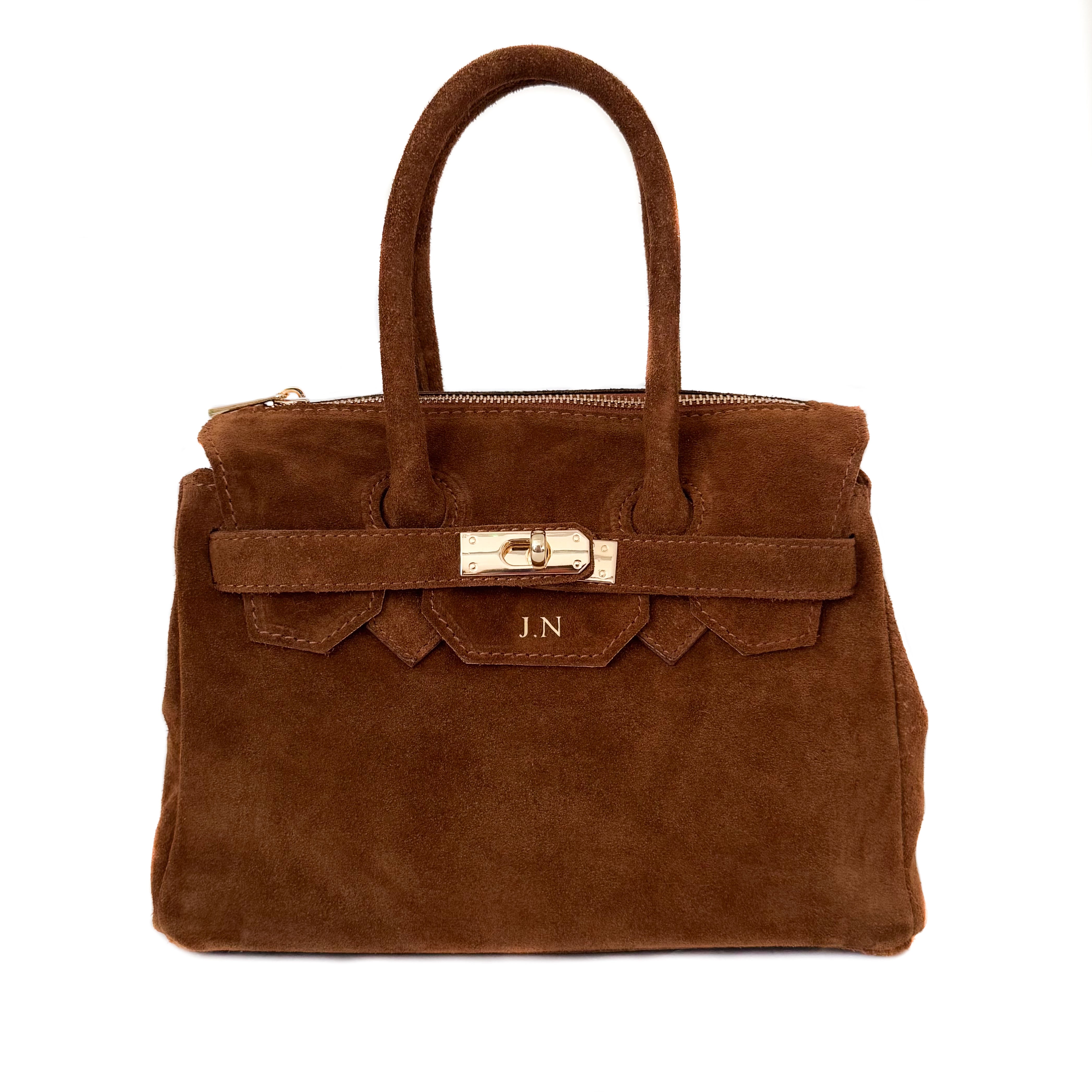 The Charlotte Bag - Mini Suede - GLITZ N PIECES