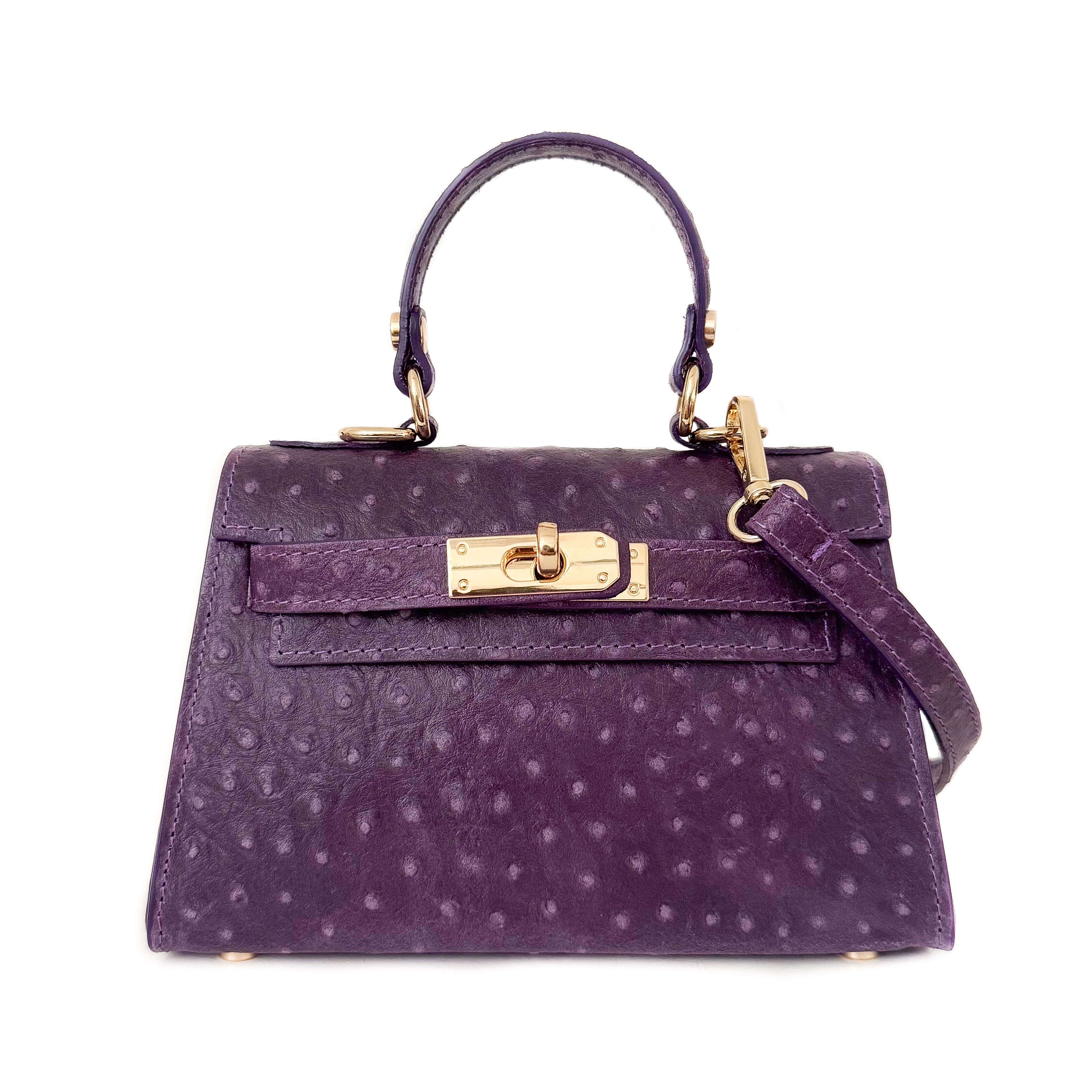 The Kate Bag - Mini Ostrich - GLITZ N PIECES