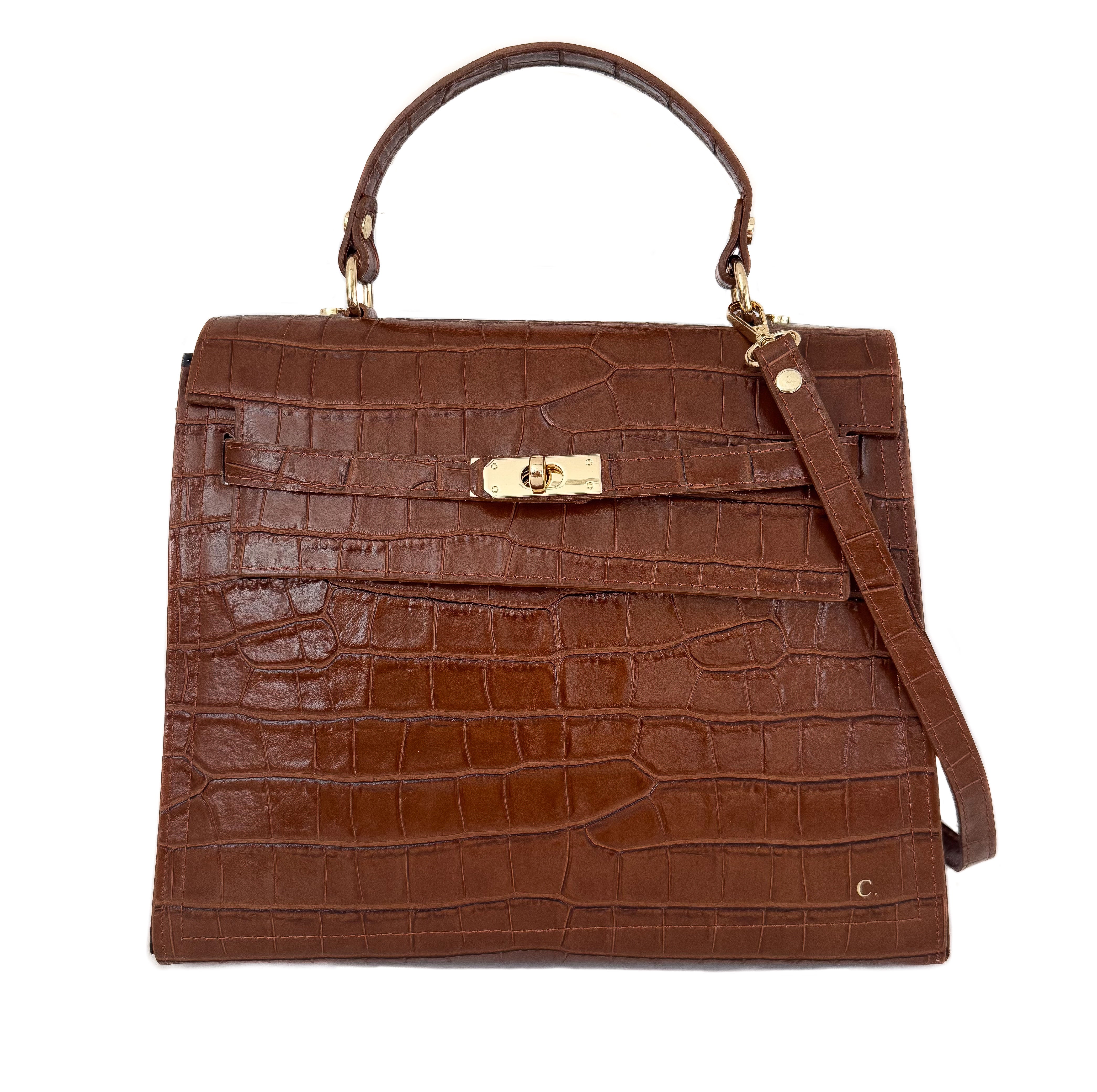 The Kate Bag - Large Croc - GLITZ N PIECES