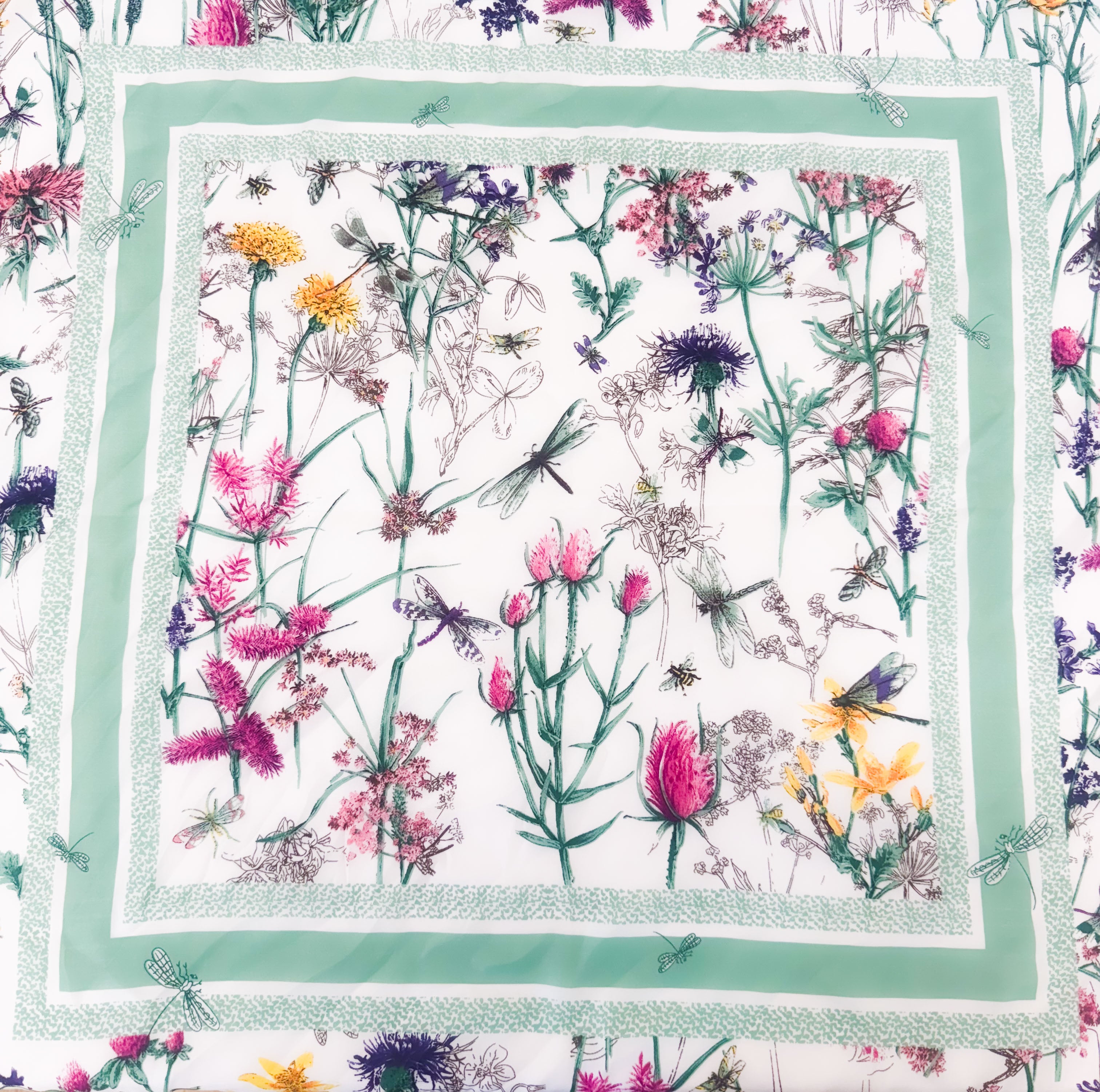 Wildflower Bag Scarf - GLITZ N PIECES