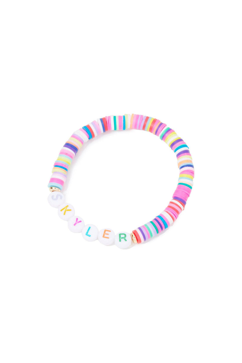 Personalised Friendship Bracelet Multicoloured - Multicoloured