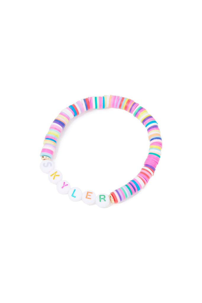 Personalised Friendship Bracelet Multicoloured - Multicoloured - GLITZ N PIECES