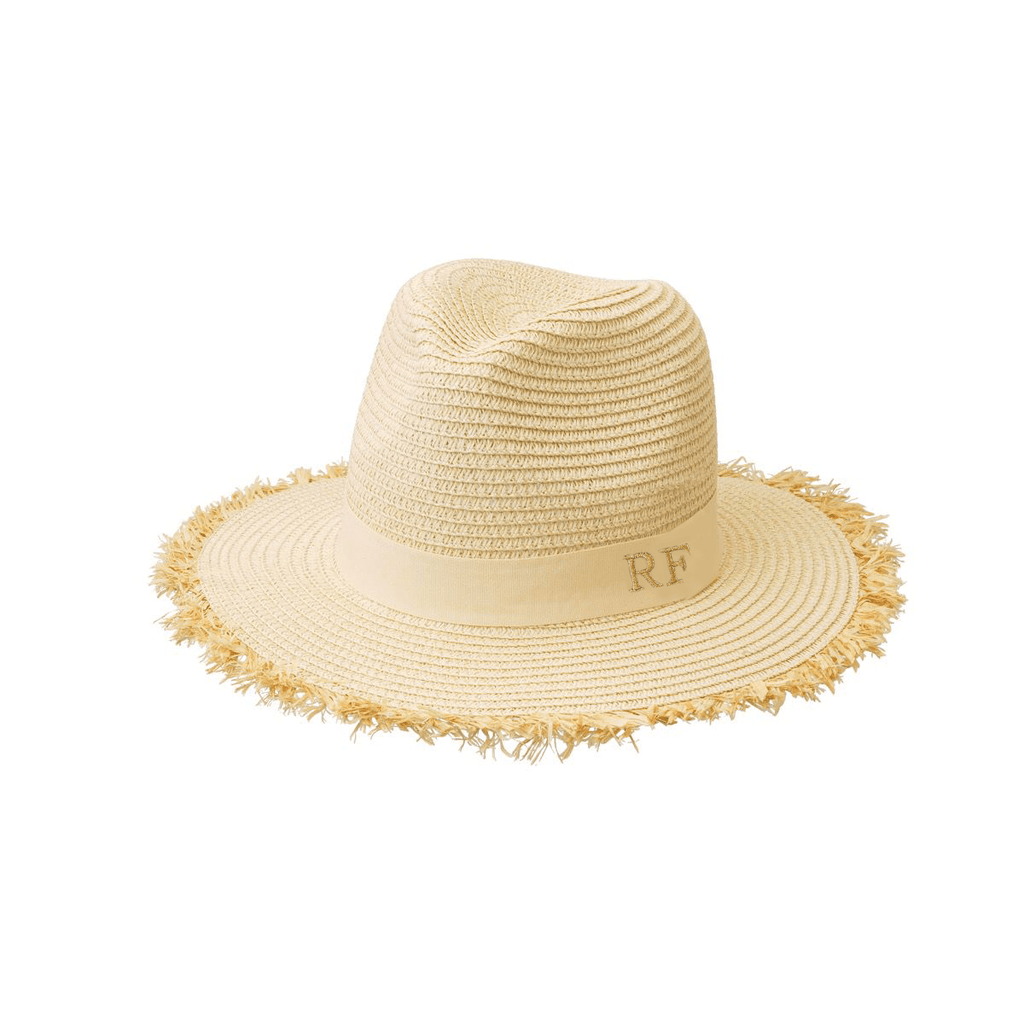 Personalised Panama Hat - Off White - GLITZ N PIECES