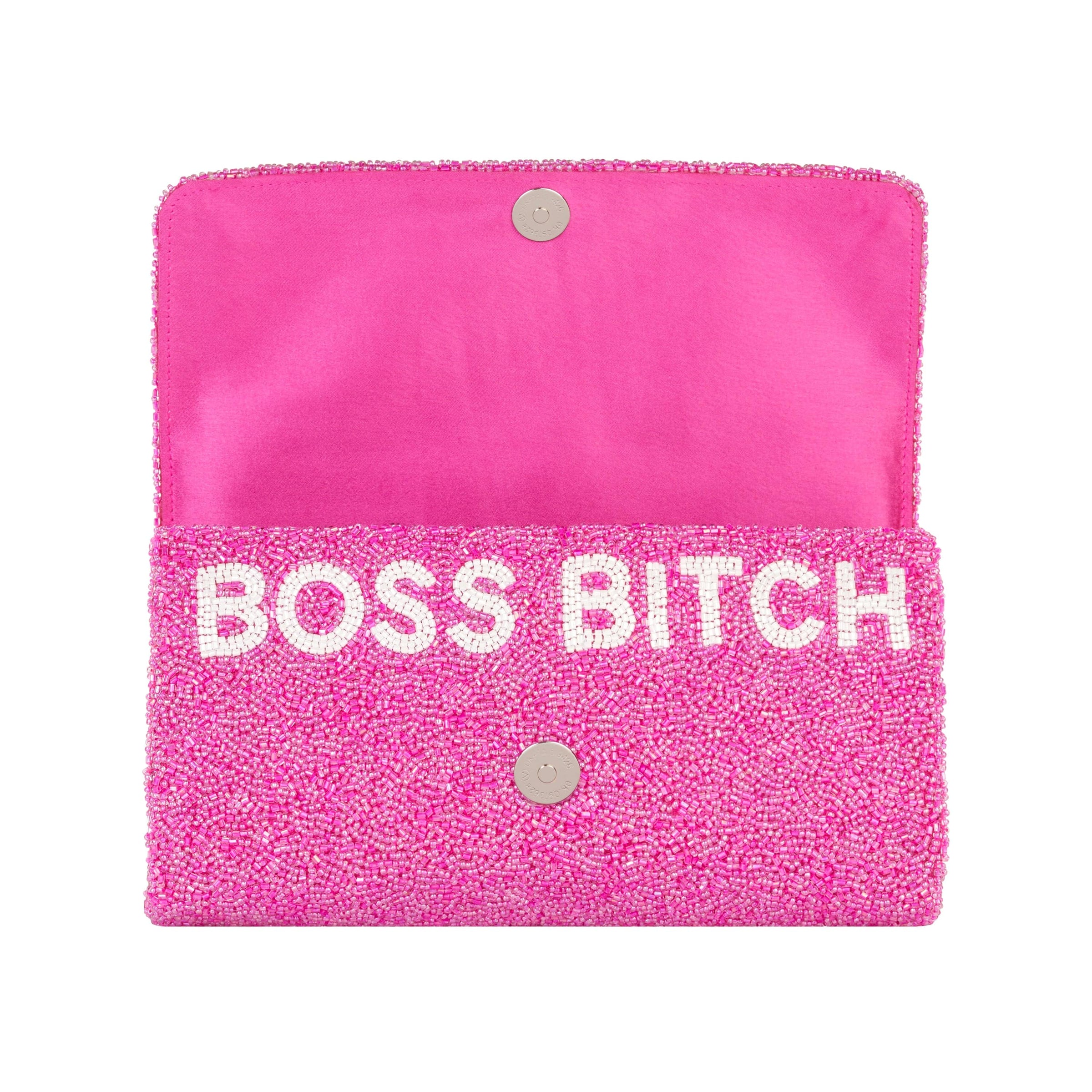 Pink Fizz Beaded Bag